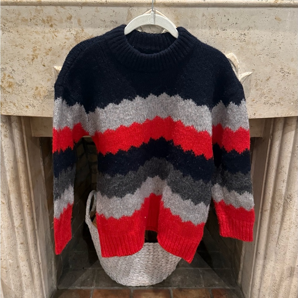 Marc By Marc Jacobs Navy Wool Sweater